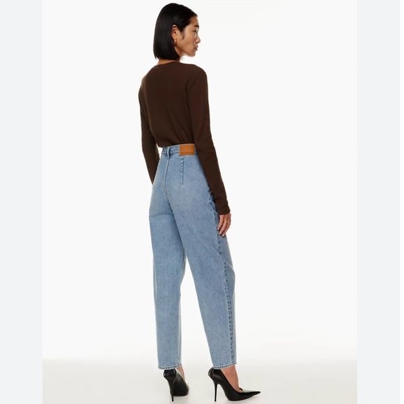 Aritzia Denim Forum The Luanne High Rise Tapered 30L Jeans 29 - Picture 3 of 16